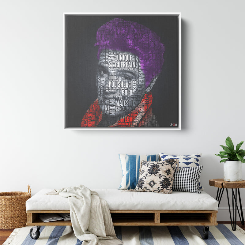 E Presley Wood Frame