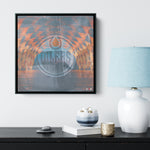 Edmont Oilers Wood Frame