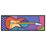 Eletric Guitar Pop Wood Frame