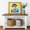 Evolved Printed Illusion Frame Gold