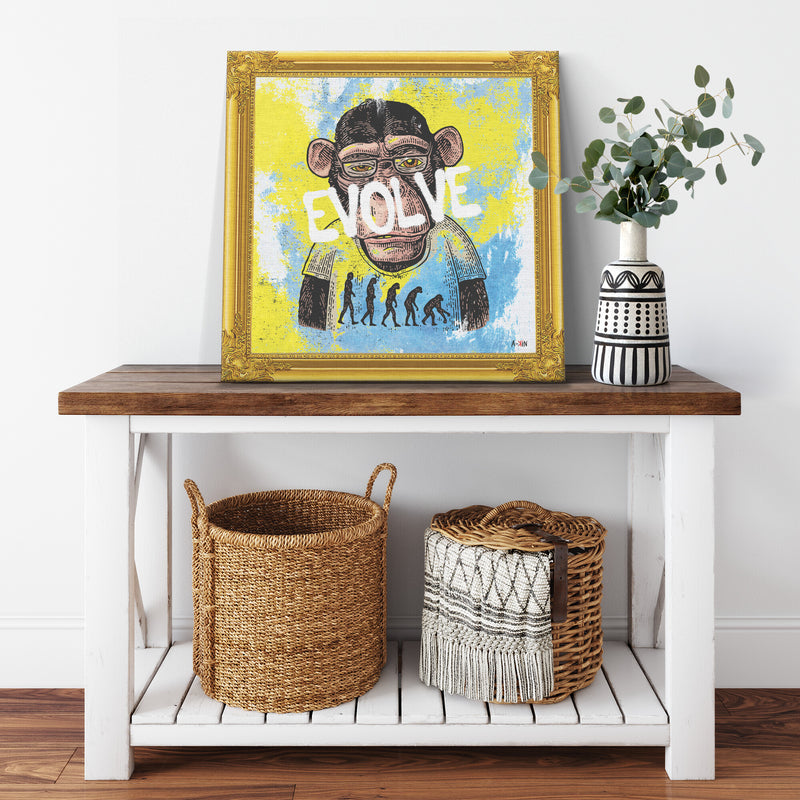 Evolved Printed Illusion Frame Gold