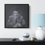 F Sinatra Color Wood Frame