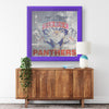 Florida Panthers Printed Illusion Frame Blue