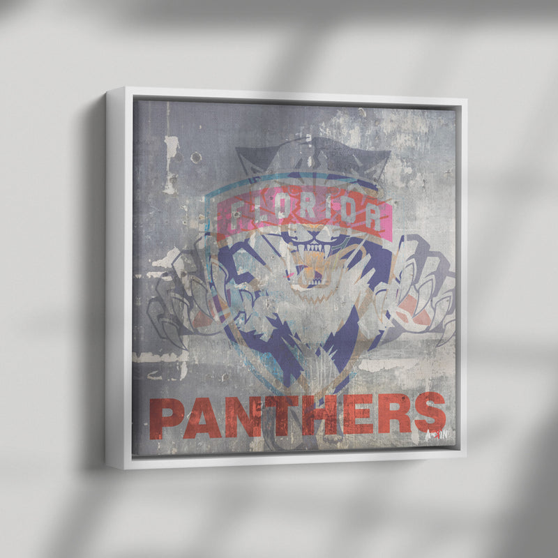 Florida Panthers Wood Frame