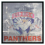 Florida Panthers Wood Frame