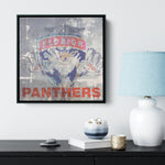 Florida Panthers Wood Frame