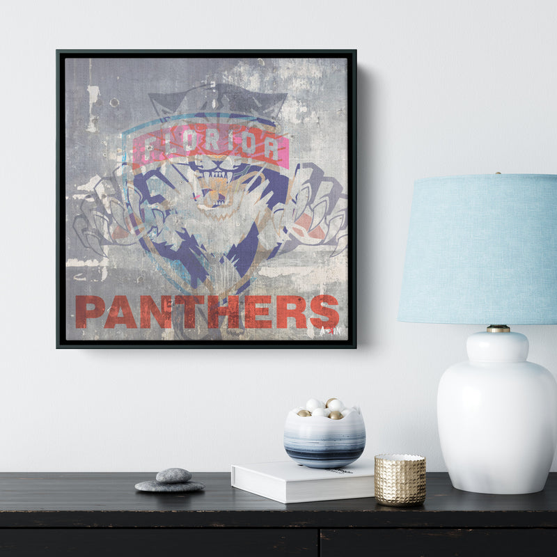 Florida Panthers Wood Frame