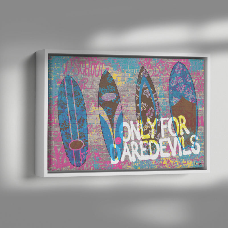 For Dare Devils Wood Frame