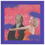 Forbidden Love Printed Illusion Frame Blue