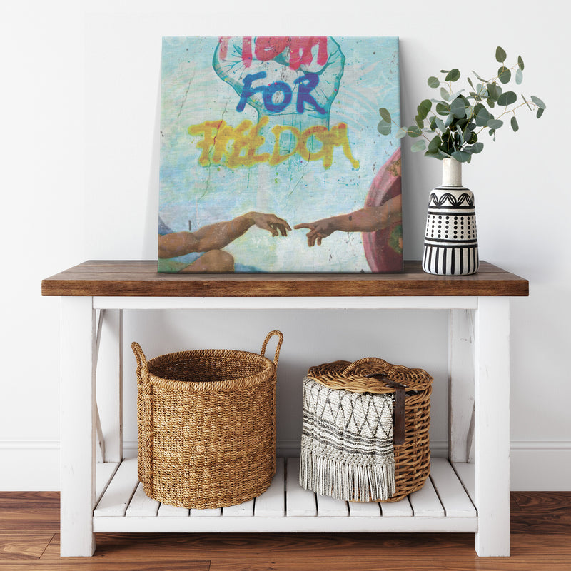 Freedom Touch Printed Illusion Frame Black