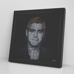 G Clooney Printed Illusion Frame Black