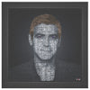 G Clooney Printed Illusion Frame Black