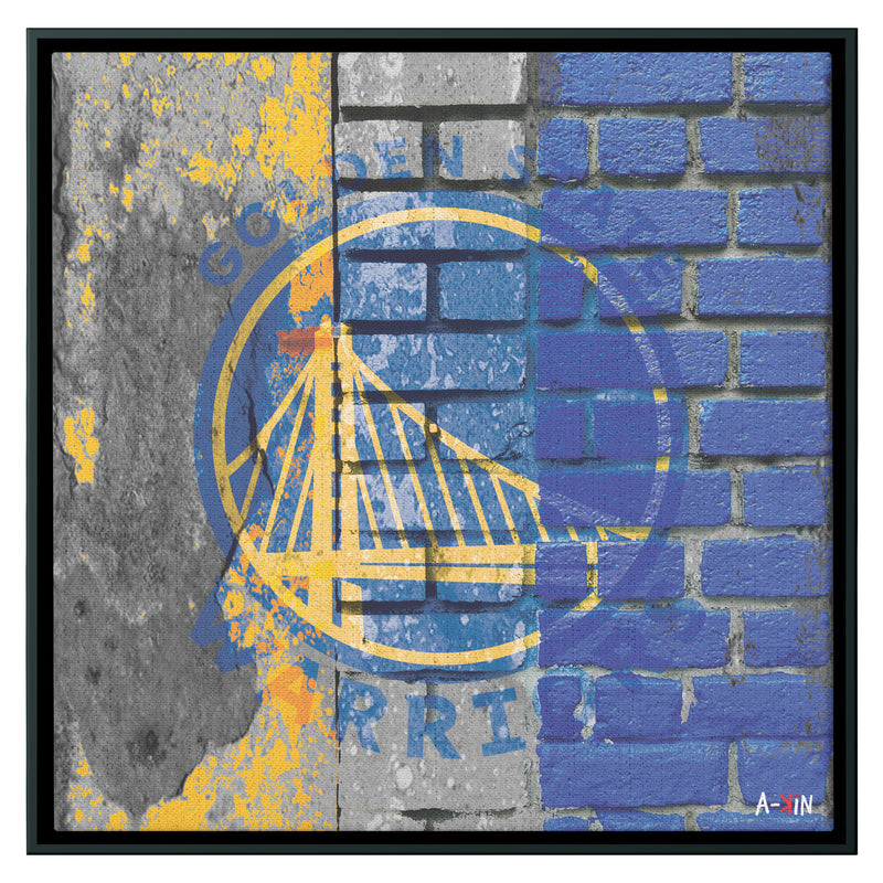 Golden State Warriors Wood Frame