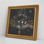 Green Bay Packers Printed Illusion Frame Gold