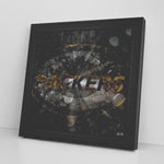 Green Bay Packers Printed Illusion Frame Black