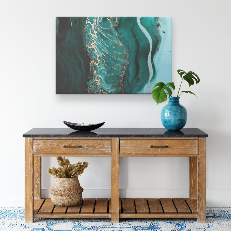 Green Glamour Canvas
