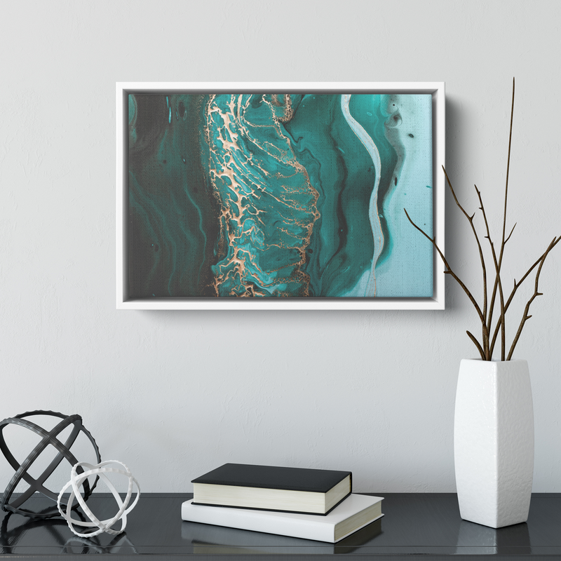 Green Glamour Canvas