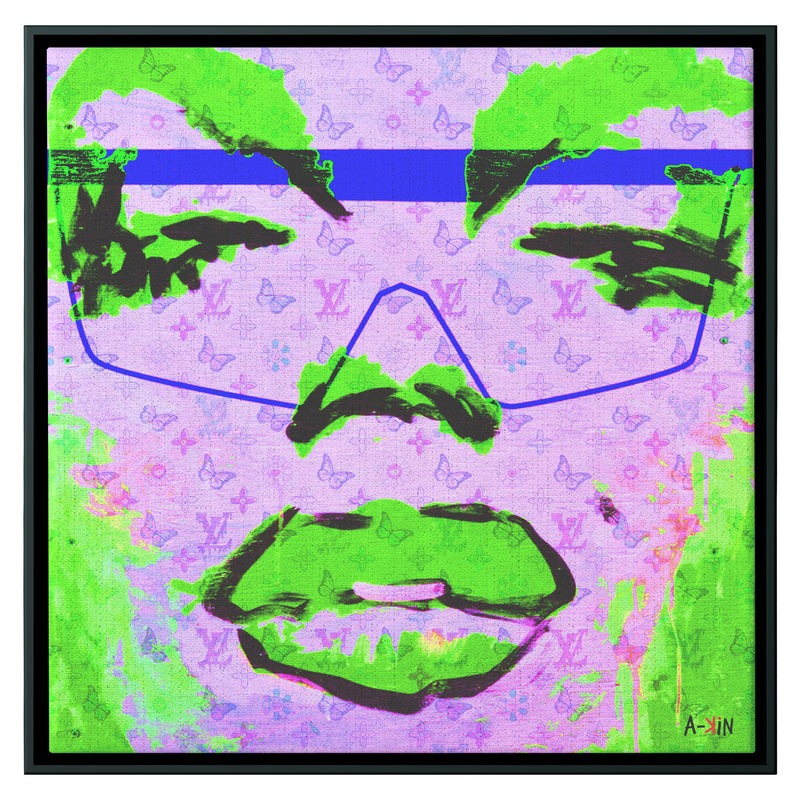Green Monroe Wood Frame