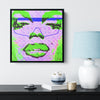 Green Monroe Wood Frame