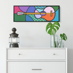 Guitar Pop Wood Frame