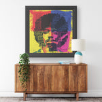 Hendrix In Love Printed Illusion Frame Black