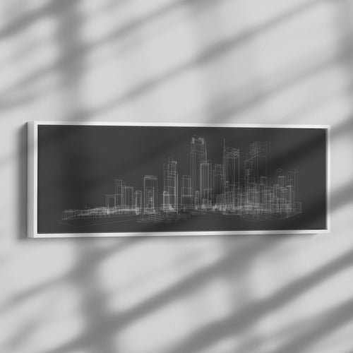 Hood Lines Framed Art