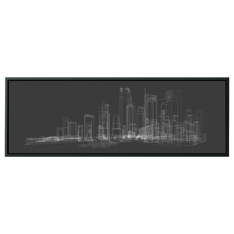 Hood Lines Wood Frame