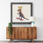 I Am Having Fun Printed Illusion Frame Black