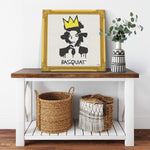 I Am The King Lost Printed Illusion Frame Gold