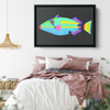 Iconic Blue Fish