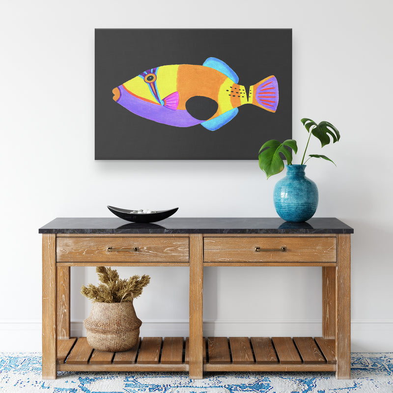 Iconic Yellow Fish