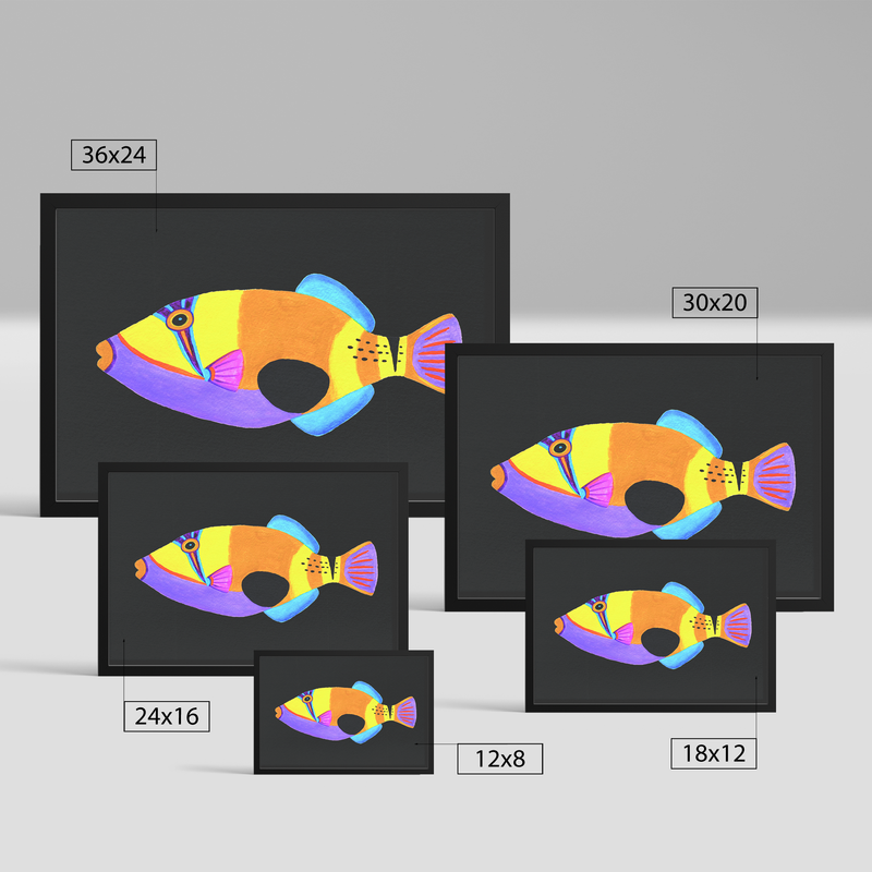 Iconic Yellow Fish
