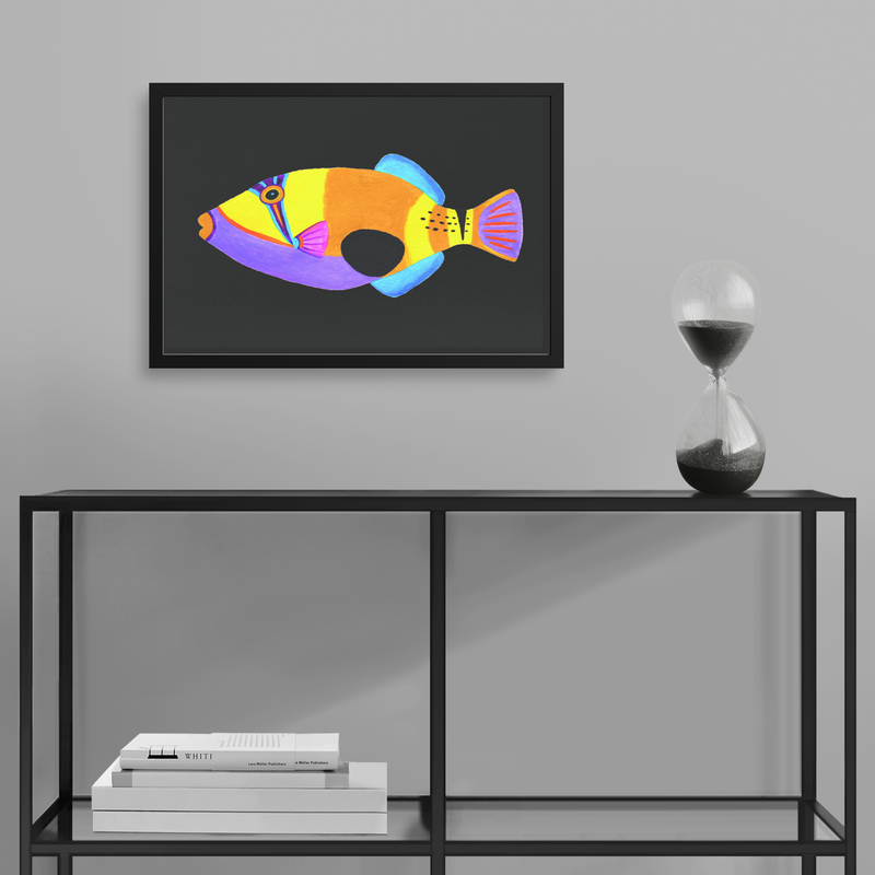 Iconic Yellow Fish