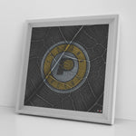 Indiana Pacers Printed Illusion Frame White