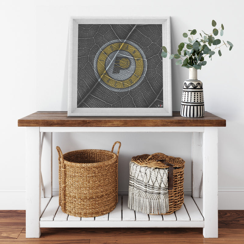 Indiana Pacers Printed Illusion Frame White
