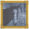 Indianapolis Colts Printed Illusion Frame Gold