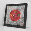 King Stop Printed Illusion Frame Black