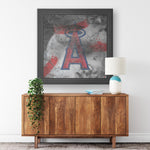 LA Angels Printed Illusion Frame Black