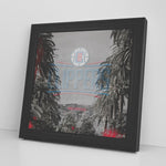 LA Clippers Printed Illusion Frame Black