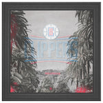 LA Clippers Printed Illusion Frame Black