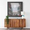 LA Clippers Printed Illusion Frame Black