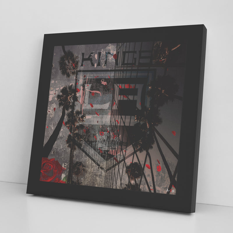 LA Kings Printed Illusion Frame Black