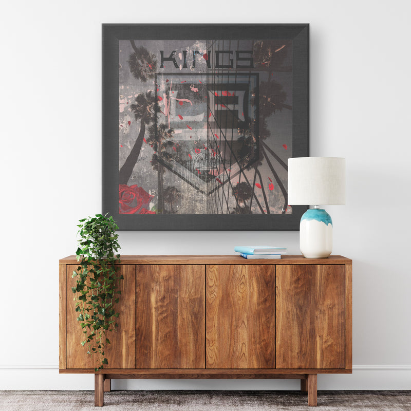LA Kings Printed Illusion Frame Black