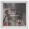 LA Kings Printed Illusion Frame White