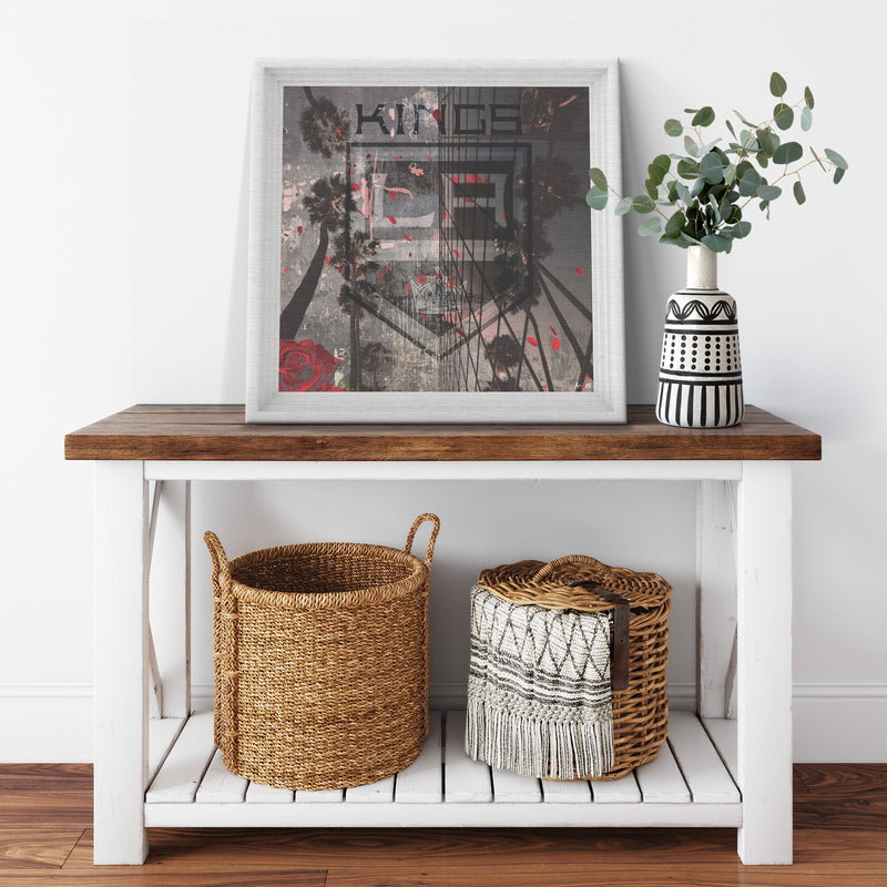 LA Kings Printed Illusion Frame White