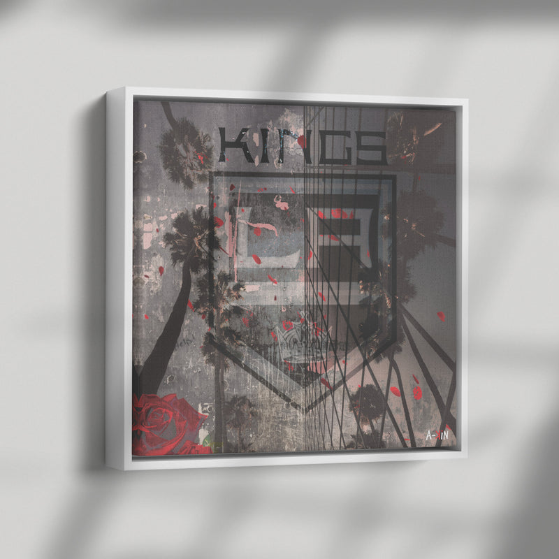 LA Kings Wood Frame