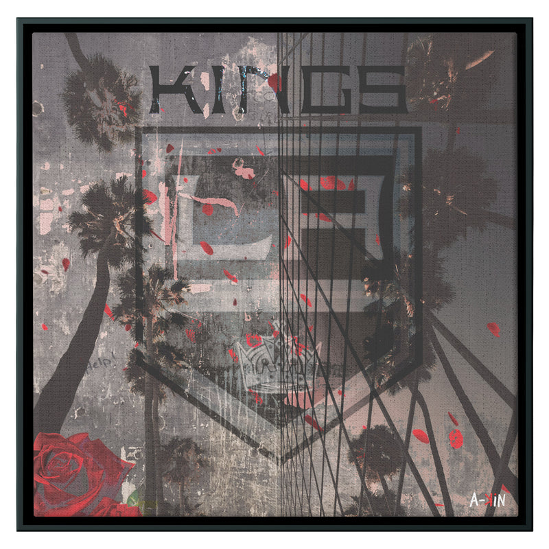 LA Kings Wood Frame