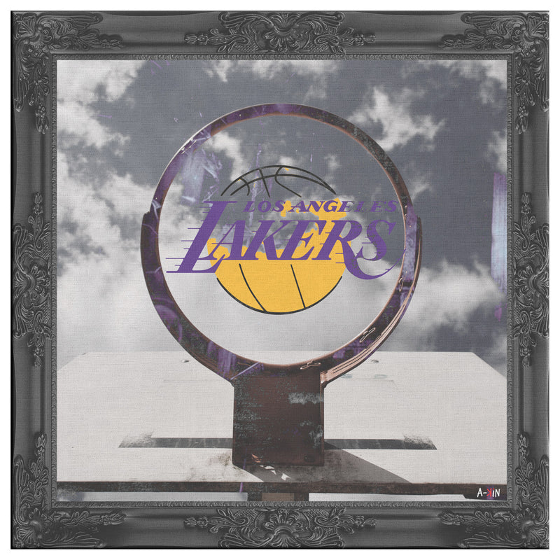 LA Lakers Printed Illusion Frame Black