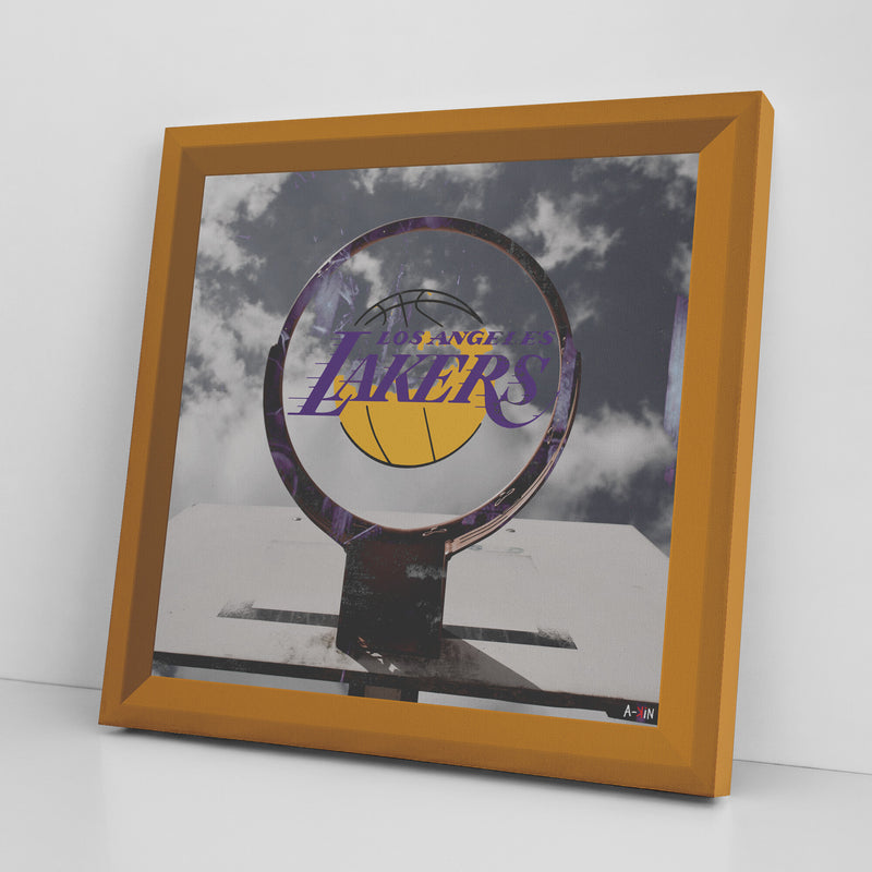 LA Lakers Printed Illusion Frame Orange