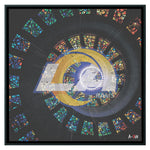 LA Rams Wood Frame